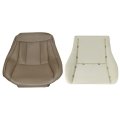 Oak Tan Front Driver Side Bottom Microfiber Leather Seat Cover And Foam Cushion For Toyota 4runner Base Limited Sr5 1996 1997 
