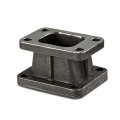 Auto Dynasty Universal Cast Iron T3 T25 Turbo Manifold Flance Adapter Swap Converter 