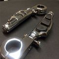 Rider 1 2 Stiletto 4475 Foot Peg P-clamps For Honda Shadow Ace Magna Valkyrie Chrome Body Black Rubber New Aftermarket Products