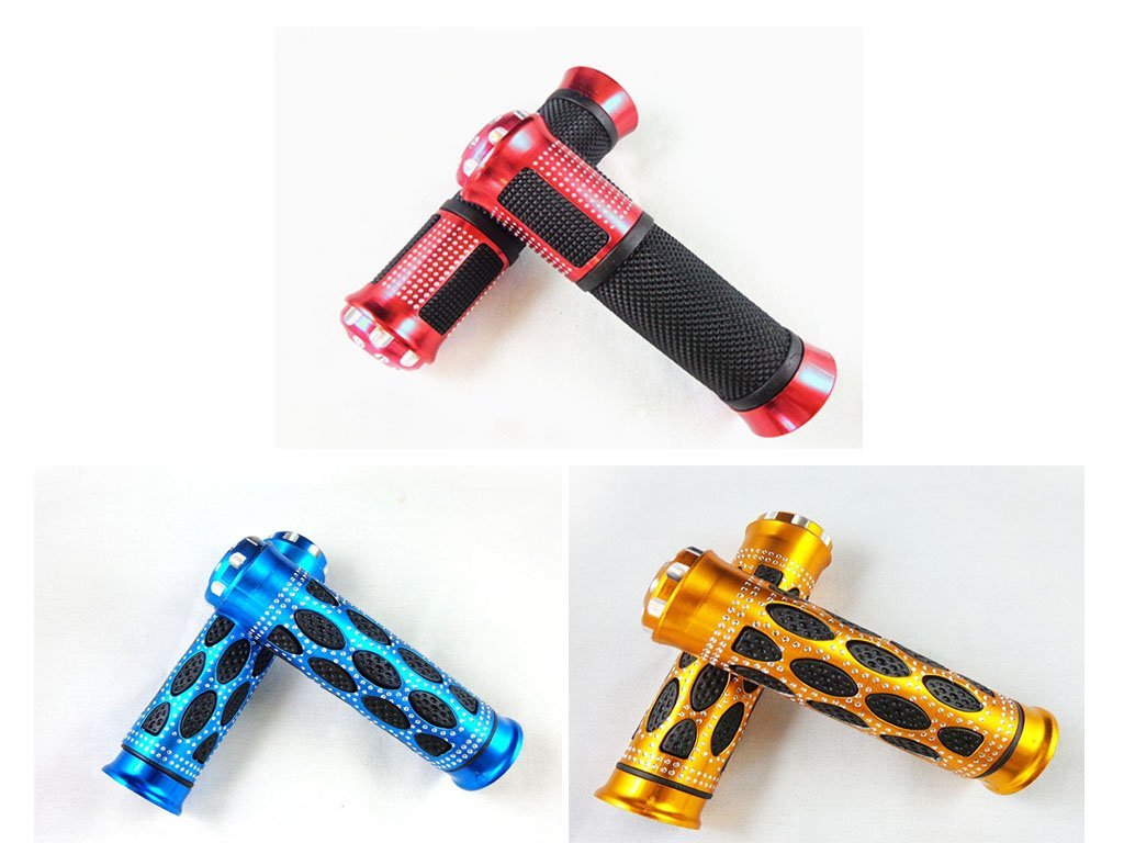 Universal 7 8 Metal Alloy Handlebar Twist Throttle Grips For Dirt Pit Bike Moped Scooter Atv Quad 4 Wheeler Honda Kawasaki