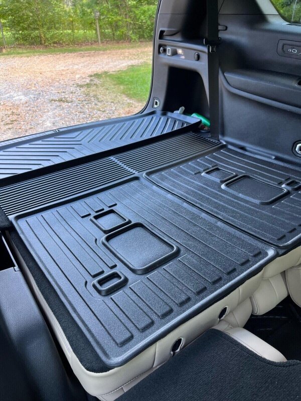 Eaccessories Ea Cargo Liner Trunk Mat For Jeep Grand Cherokee L 7 Seats 2021-2024 A Weather-resistants Cars With Raised Lipa