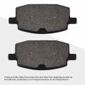 Front Disc Brake Pads Replacement For Gy6 49cc 50cc Moped Scooter C029-120