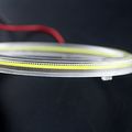 Everbrightt 1-pair White 90mm 66smd Cob Led Angel Eyes With Housing Halo Ring Light Bulbs