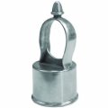 Chain Link Fence Loop Cap Eye Top Use For 1-7 8 Outside Diameter Posts And 1-3 Rail Pipe Aluminum