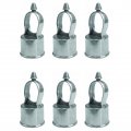 Chain Link Fence Loop Cap Eye Top Use For 1-7 8 Outside Diameter Posts And 1-3 Rail Pipe Aluminum 