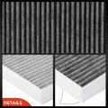 A-premium Cabin Air Filter With Activated Carbon Compatible Hyundai Elantra 2017-2020 Accent 2018-2022 Gt 2018-2020 Kia Forte