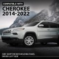 Skirt Rocker Molding Panel Left Driver Side For Jeep Cherokee 2014-2022 1yw37rxfah