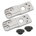 2pcs 13337826 Lower Radiator Bracket Right And Left Tank Mounting Support 13300486 For Buick Cascada 2016 2019 Chevrolet Cruze