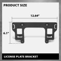 Front License Plate Bracket Holder For Ford Mustang 2018 2023 Gt Ecoboost Mach 1 Bullitt Jr3z17a385aa Fo1068169 Black