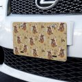 Palamino Horse Selfie Pattern Novelty Metal Vanity Tag License Plate