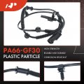 A-premium Abs Wheel Speed Sensor Compatible With Ford Models For Mustang 2011-2014 Front Driver And Passenger Side 2-pc Set