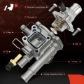 A-premium Full Aluminum Coolant Thermostat And Housing Assembly With Sensor Compatible Chevy Cruze Limited Trax Sonic 1 8l 6l