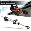 Aramox Motorcycle Steering Damper Aluminum Universal Stabilizer For Mt10 Mt 07 Mt09 Long Type