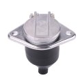 Kimiss 24v Trailer Plug Adapter Durable 7-pole Socket 