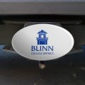 Blinn College Secondary Logo Oval Tow Hitch Cover Trailer Plug Insert 2