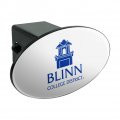 Blinn College Secondary Logo Oval Tow Hitch Cover Trailer Plug Insert 2
