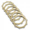 Clutch Friction Plates Compatible With Oem 22201-377-000 22201-ml4-610 6 Pieces 22321-kf0-000 22321-kf0-770 22321-hn0-670 5 For