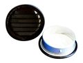 2 5 Round Screened Vent No Screen Black Package Of 4 