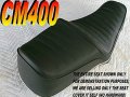 New Replacement Seat Cover Fits Cm400 1979-81 Honda Custem Cm400t Cm400e Cm400c Twin T C E 172