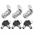 4 Set Rv Cabinet Locks 1-1 8 With Keys Universal For Car Travel Trailer Compartment Door Toolbox Storagebox Replacement 