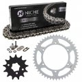 Niche Drive Sprocket Chain Combo For Kawasaki Kdx200 Front 13 Rear 47 Tooth 520v O-ring 110 Links