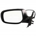 Driver Side Door Mirror For Toyota Yaris 2007 2008 2009 2010 2011 Power Non Heated Paint To Match Replacement 8794052660 