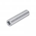 Uxcell 20pcs Aluminum Spacer 5mm Bore X 10mm Od 40mm Length Screw Standoff Bushing Plain Finish Round Metal For M5 Screws Bolts
