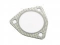 2 5 In 3 Hole Exhaust Gasket Bxfl-00048 Universal Fit Performance Part Black 