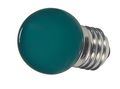 Satco S9163 Led S11 Ceramic Green Medium Base Light Bulb 1 2w