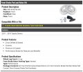 Front Ceramic Brake Pads And Cross Drilled Slotted Rotor Kit 5 Lug Vented Rotors Compatible With 2011-2019 Toyota Sienna