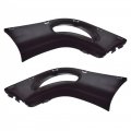 Gxywady Front Bumper Lip Splitter Chin Spoiler S Style Wrap Angle Body Set Replacement For Toyota Corolla 2005-2008