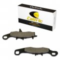 Caltric Brake Pads Compatible With Can-am Front Right Semi-metallic Traxter Hd9 2022 Max 2022-2023 Defender Hd5 2017-2018