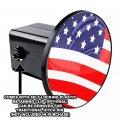 Trailer Hitch Cover Plug For 2 In Receivers Class 3 4 5 American Flag Design Pin Offset And 0 75 Hole High Resolution Graphics