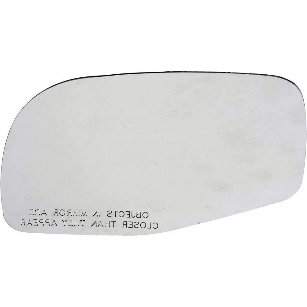 Door Mirror Glass For Mercury Mountaineer 1997 2005 Rectangular Convex Clear With Adhesive Strips Attachment Front Mount