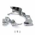 Httmt- Chrome Transmission Shroud Cover For H-d Street Glide Flhx Flhxs Cvo 09-16 P N Mt441-002-cd