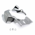 Httmt- Chrome Transmission Shroud Cover For H-d Street Glide Flhx Flhxs Cvo 09-16 P N Mt441-002-cd
