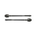 Tie Rod Ends Front Driver And Passenger Side Inner Pair For 1990 Dodge Shadow Omni Adjustable Replacement Ev116 