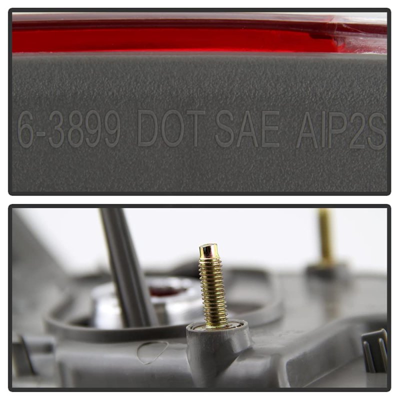 2015-2017 Toyota Camry Outer Passenger Side Oe-style Red Lens Body Right Tail Light Housing Lamp Assembly Replacement