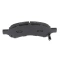 Front D1169 Semi-metal 4pcs W Hardware Disc Brake Pad Set