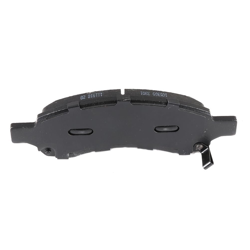 Front D1169 Semi-metal 4pcs W Hardware Disc Brake Pad Set