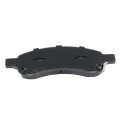 Front D1169 Semi-metal 4pcs W Hardware Disc Brake Pad Set