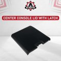 Center Console Lid Replacement Kit With Latch Compatible Chevy Gmc Cadillac 2007-2013 Silverado 1500 Avalanche Tahoe Suburban