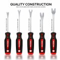 20596b Auto Trim Panel Removal Tool Set With Soft Grip Handles 5 Piece Upholstery Kit For Car Interior Dash Stereo And Radio