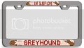 Eat Sleep Love Greyhound Dogs Pets Ch 3d Metal License Plate Frame Auto Suv Truck Tag Holder S59 