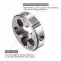 Uxcell Round Threading Dies Metric M16 X 1 Thread Right Hand High Speed Steel Hss Screw Cutting Die Repair Tool