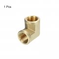 Uxcell 90 Degree Barstock Street Elbow Pipe Fitting 1 2 Inch Npt Female To Forged Hose Adapter For Gas Air Oil Propane