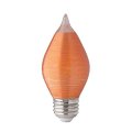 Satco S23412 4 Watt C15 Led Satin Spun Amber Medium Base 2100k 240 Lumens 120 Volts 24-pack 