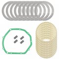 Caltric Clutch Friction Steel Plates Gasket Kit Compatible With Suzuki Gsxr750 Gsx-r750l 1988 1989 1990