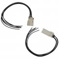 Autokay 30cm Male And Female Connectors Compatible With Chevrolet Cruze 2016-2019 Headlight Led Drl