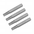 Uxcell Hex Bits 4pcs 5 32 Inch Shank H3 Hexagon Screwdriver Bit Set 28mm Length S2 Screw Driver Kit Tools
